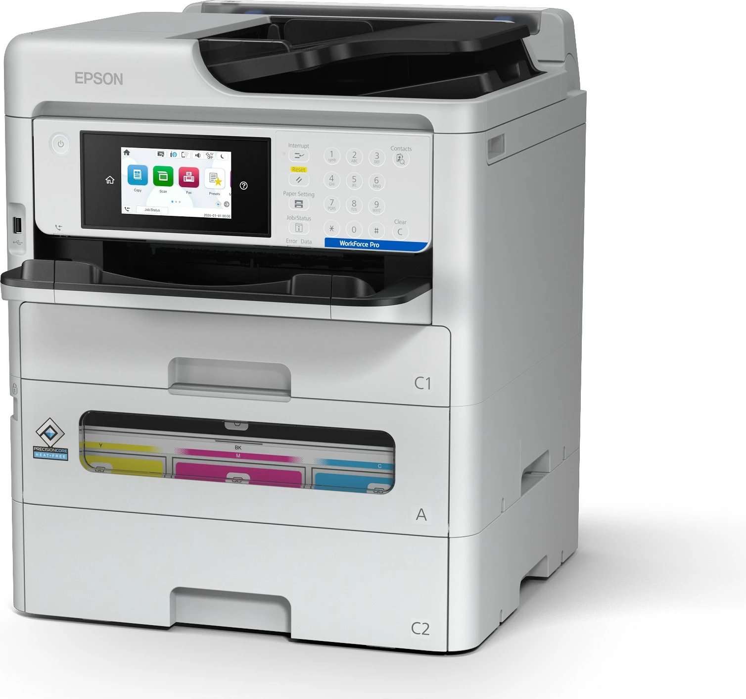 Printer multifunksional Epson WorkForce Pro EM-C800RDWF, inkjet, A4, i bardhë