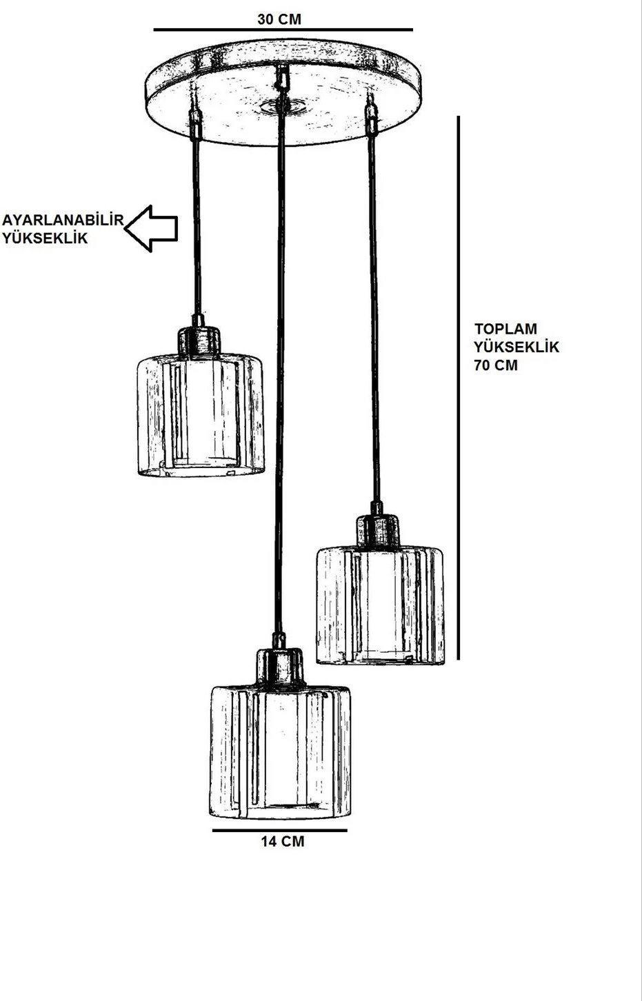 Llambë tavani Opviq, bakër, 8500-3