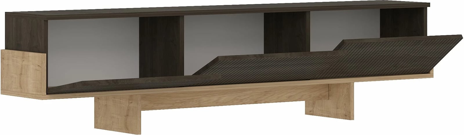 Komodë TV Skye Decor, ngjyrë arre, Sapphire Oak