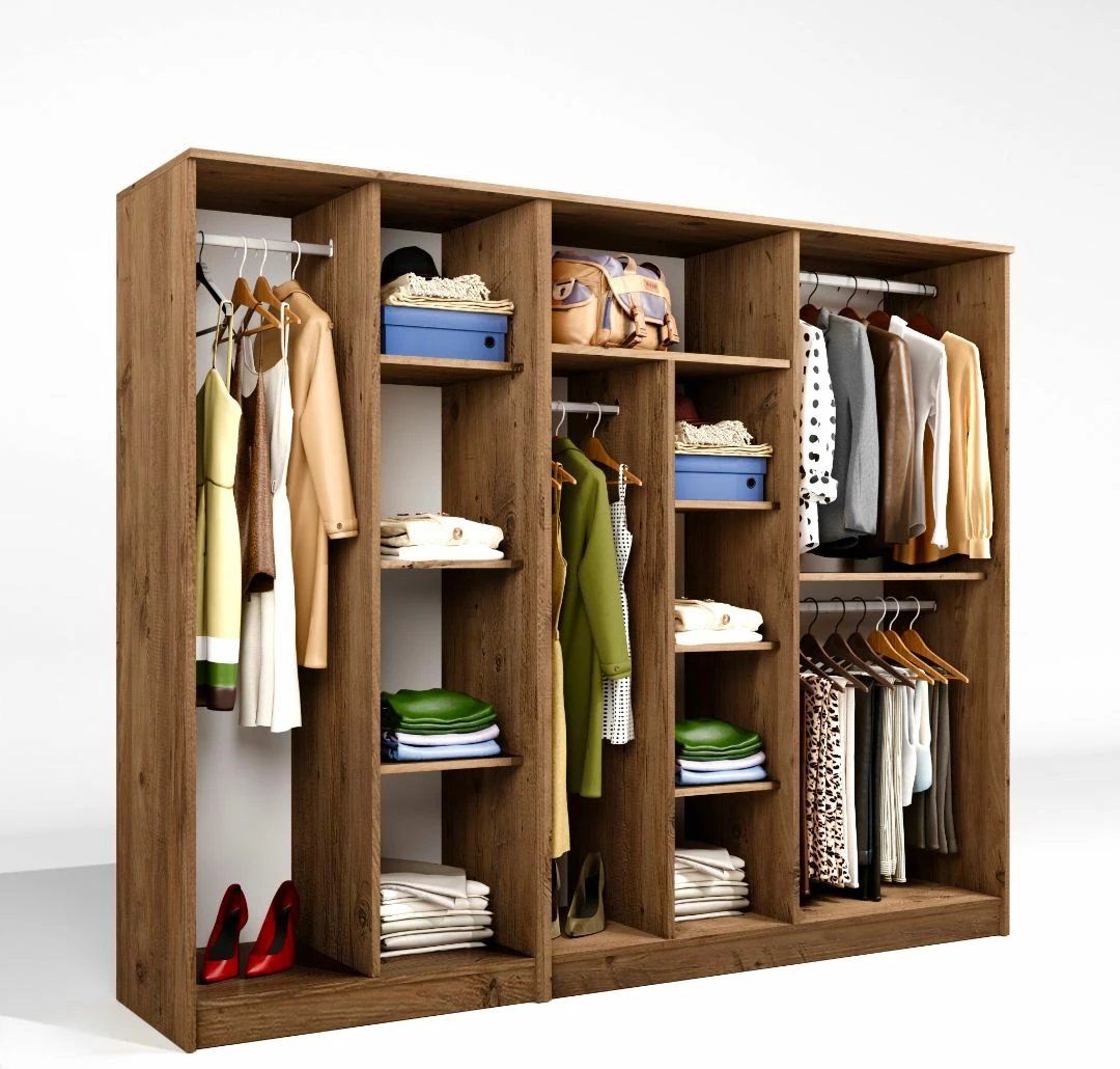 Dollap Skye Decor, ngjyrë Atlantic Pine, Kardelen 1600-126