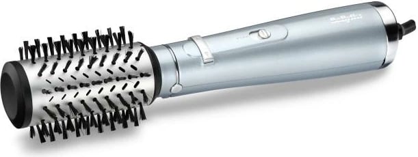 Furçë ajri e nxehtë rrotulluese, BaByliss, Hydro Fusion AS773E, teknologji plazma me jone, cilindër qeramik, ice blue