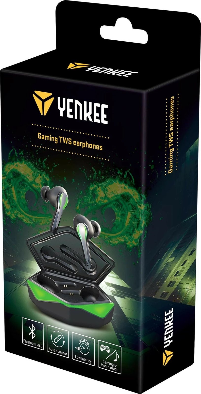 Kufje Wireless GAMING TWS Yenkee YHP 03BT