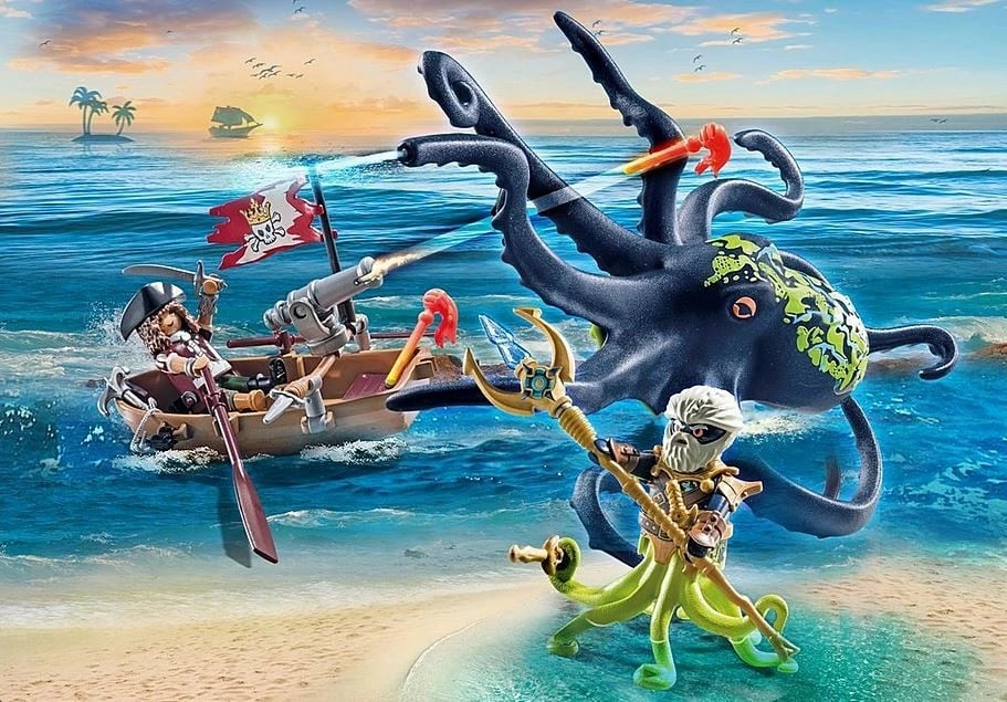 Set figurash Playmobil Pirates 71419, 44 pjesë