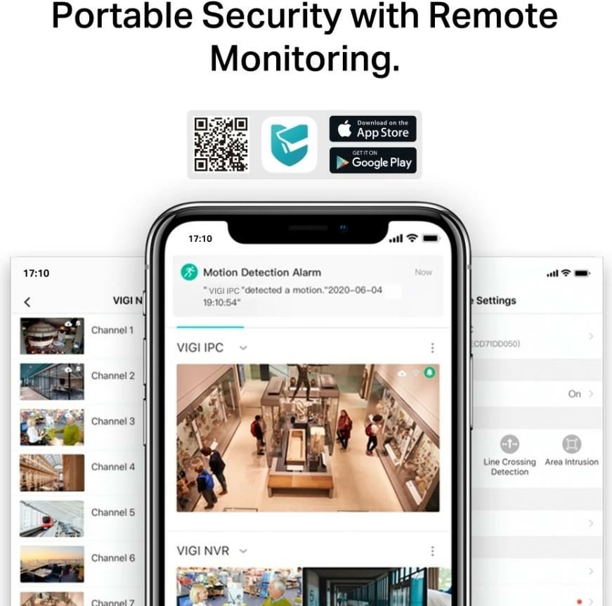 Kamerë sigurie TP-LINK VIGI C340-W, 4MP, Wi-Fi, IP66, e bardhë
