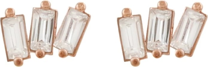 Vathë argjendi ngjyrë rozë gold, Jumeon, 10759ROS