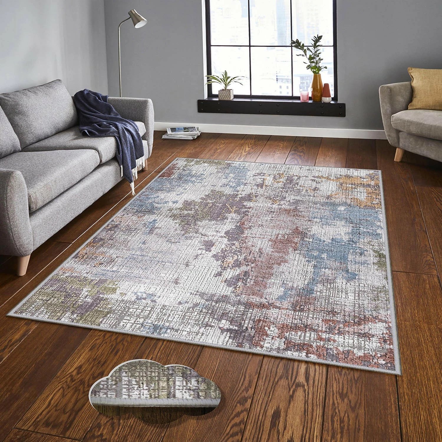 Qilim Conceptum Hypnose, shumëngjyrësh, 160x230cm, Eexfab566