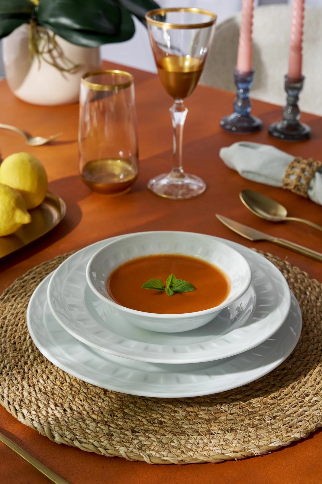 Set darke prej porcelani, 18 pjesë, Hermia Concept, MNT18KY100