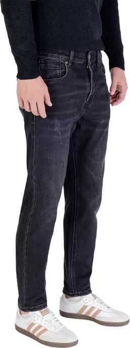 Pantallona Gianni Lupo jeans meshkuj, të zeza