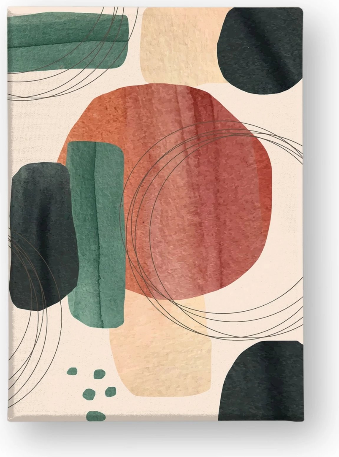 Pikturë dekorative në kanavacë, shumëngjyrëshe, Wallity, ASR_CNV25-25, 50x70cm