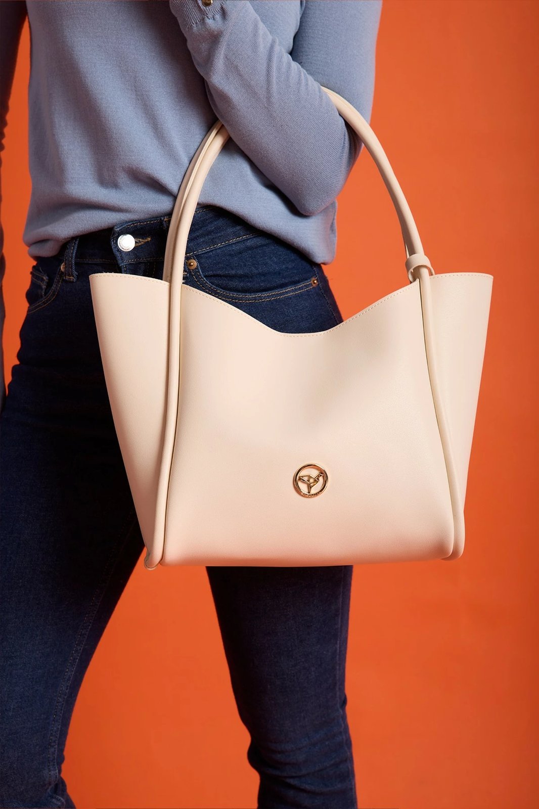 Çantë krahu Zoozie Bags, Athinë, bezhë