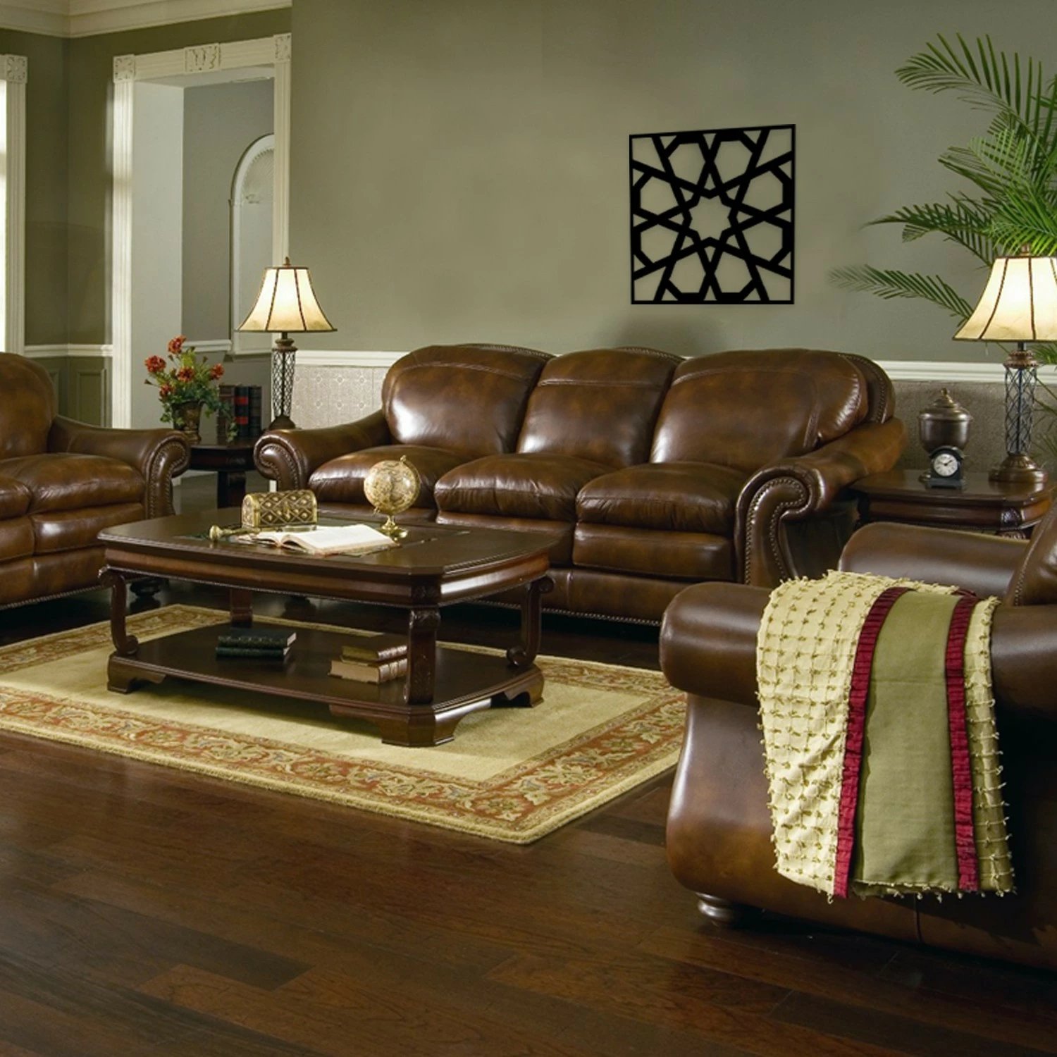 Aksesor dekorativ metalik për mur Wallity, Selçuklu