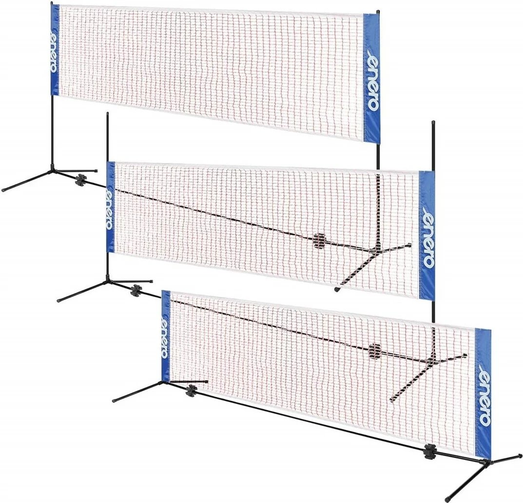 Set rrjetash sportive 3-në-1 Enero 1045634 për badminton, tenis, volejboll