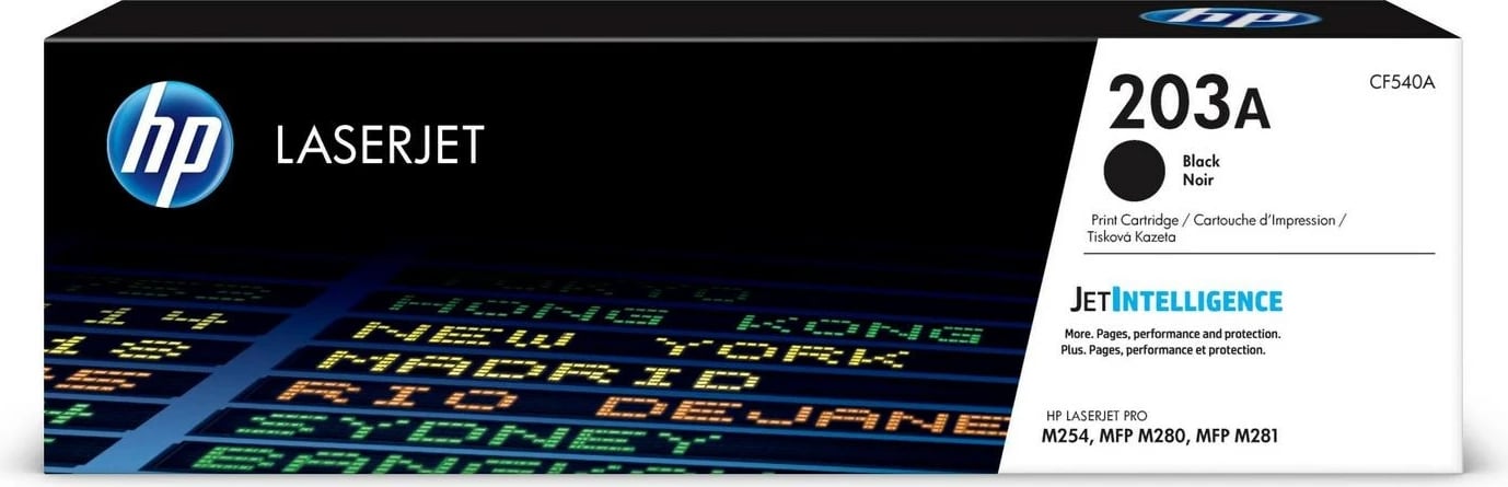 Toner HP 203A origjinal, për LaserJet Pro M254/M280/M281, i zi
