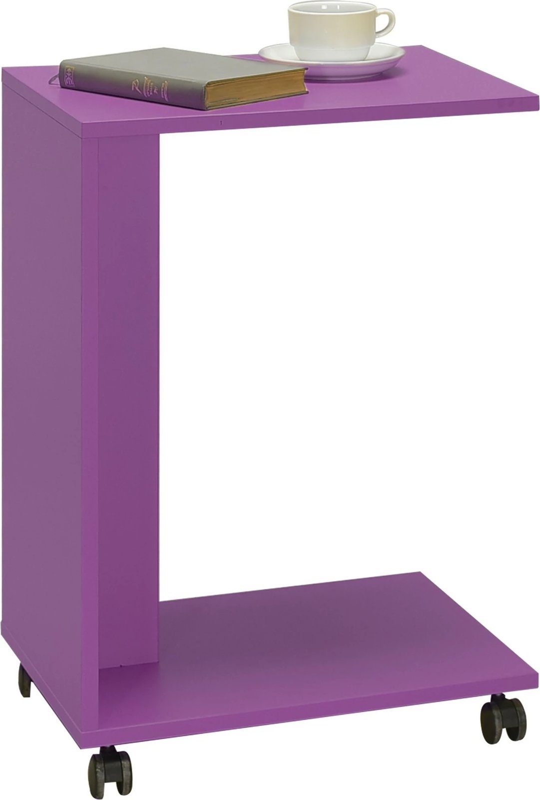 Tavolinë anësore, ngjyrë vjollcë, Hanah Home, Shp-108-Uu-1