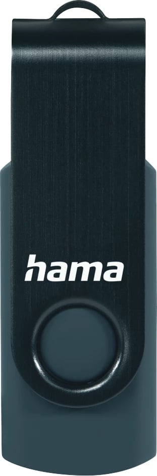 USB Hama "Rotate", 3.0, 128GB, 90MB/s, kaltër e errët, 182465