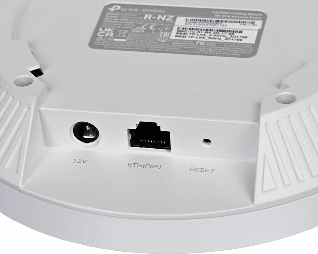 Access Point TP-Link Omada AX3000, i bardhë