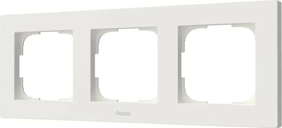 Kornizë për çelësa Aqara Switch Frame H2 EU 3-gang, bardhë