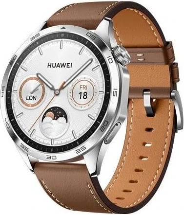 Orë inteligjente Huawei Watch GT 4 46mm Classic, me GPS dhe matës pulsi