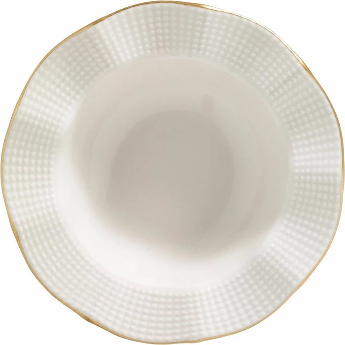 Set darke 24 pjesësh Hermia, krem dhe ar, MLN24Y2694R520