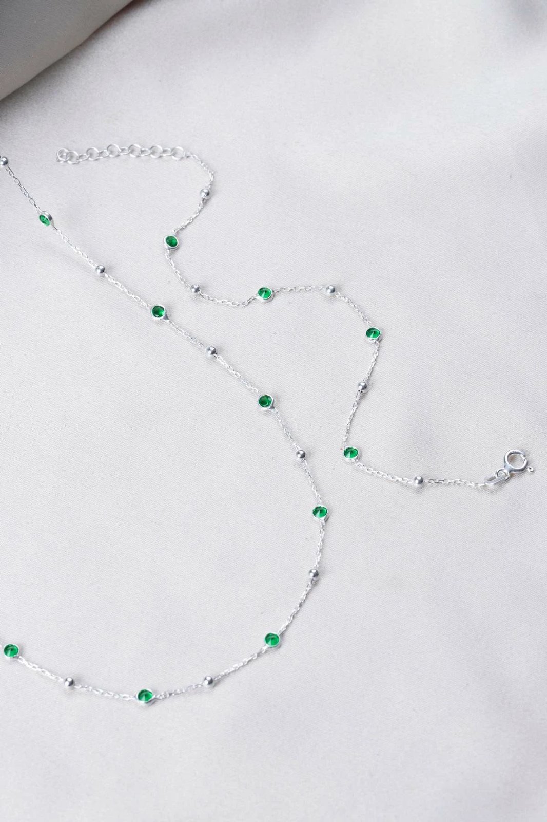 Byzylyk argjendi, ngjyrë e gjelbër, Jumeon TFNY65233