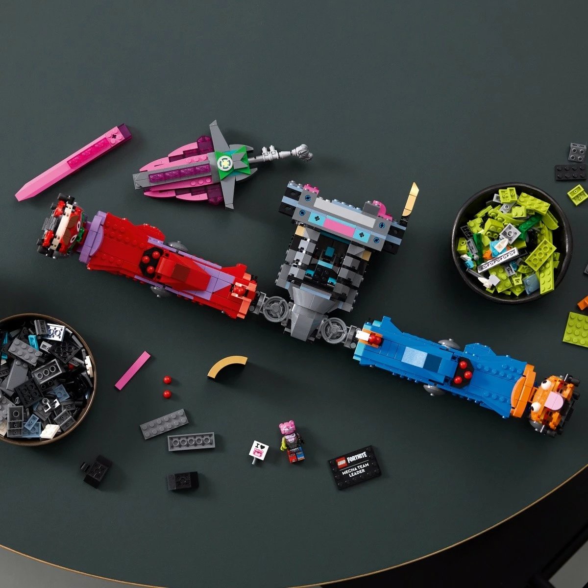 Set LEGO Fortnite Mech Team Commander 77078, 2503 pjesë, shumëngjyrësh