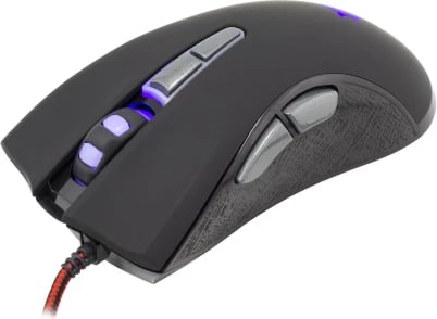 MOUSE WHITE SHARK GM-1601 SPARTACUS RED