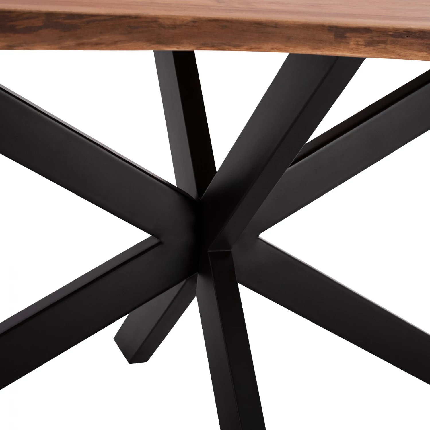 Tavolinë ngrënieje Montana Superior, dru akacie masiv, 160x90x77cm, trashësi 3.5cm, FH8481.11