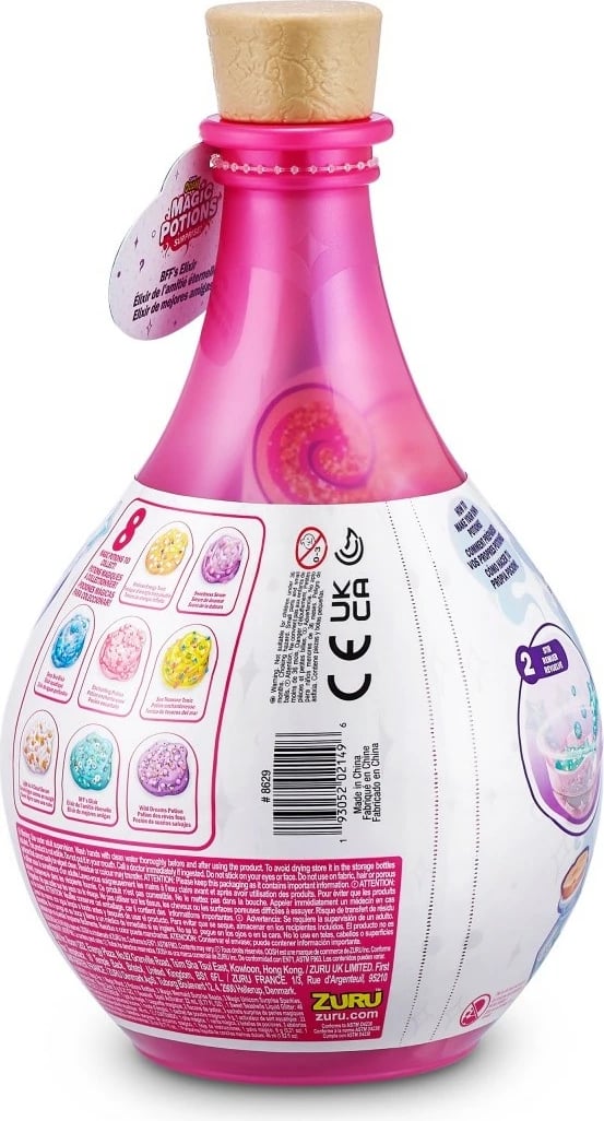 Set lodrash Oosh Fun Magic Potion Slime Surprise, 12 copë, ngjyra të përziera Set lodrash Oosh Fun Magic Potion Slime Surprise, 12 copë, ngjyra të përziera