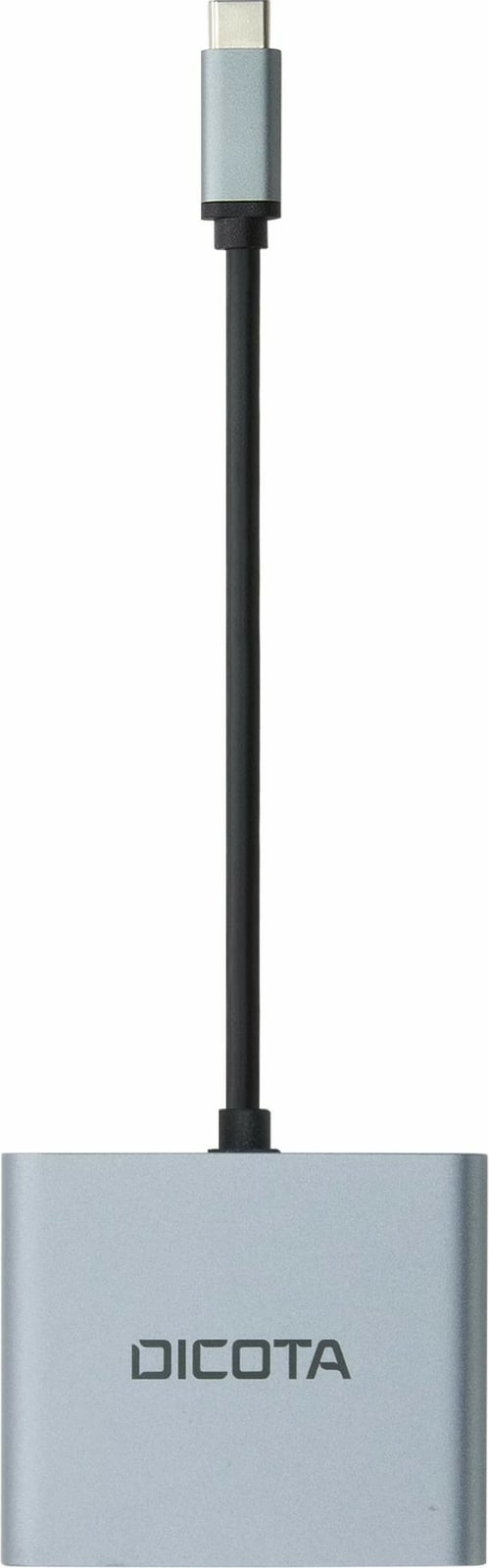 Docking station DICOTA D32063, USB Type-C, Silver
