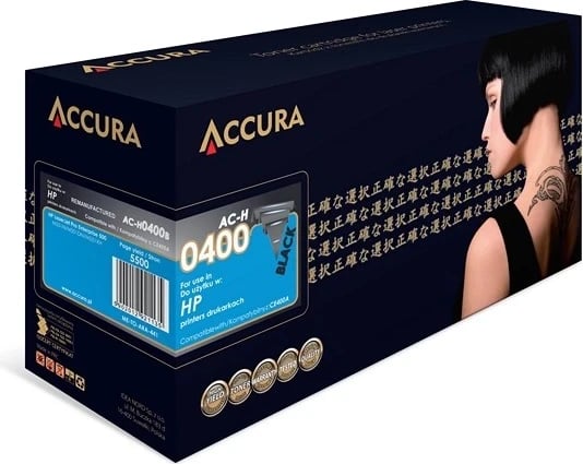 Toner Accura HP Nr. 507A (CE400A), i zi