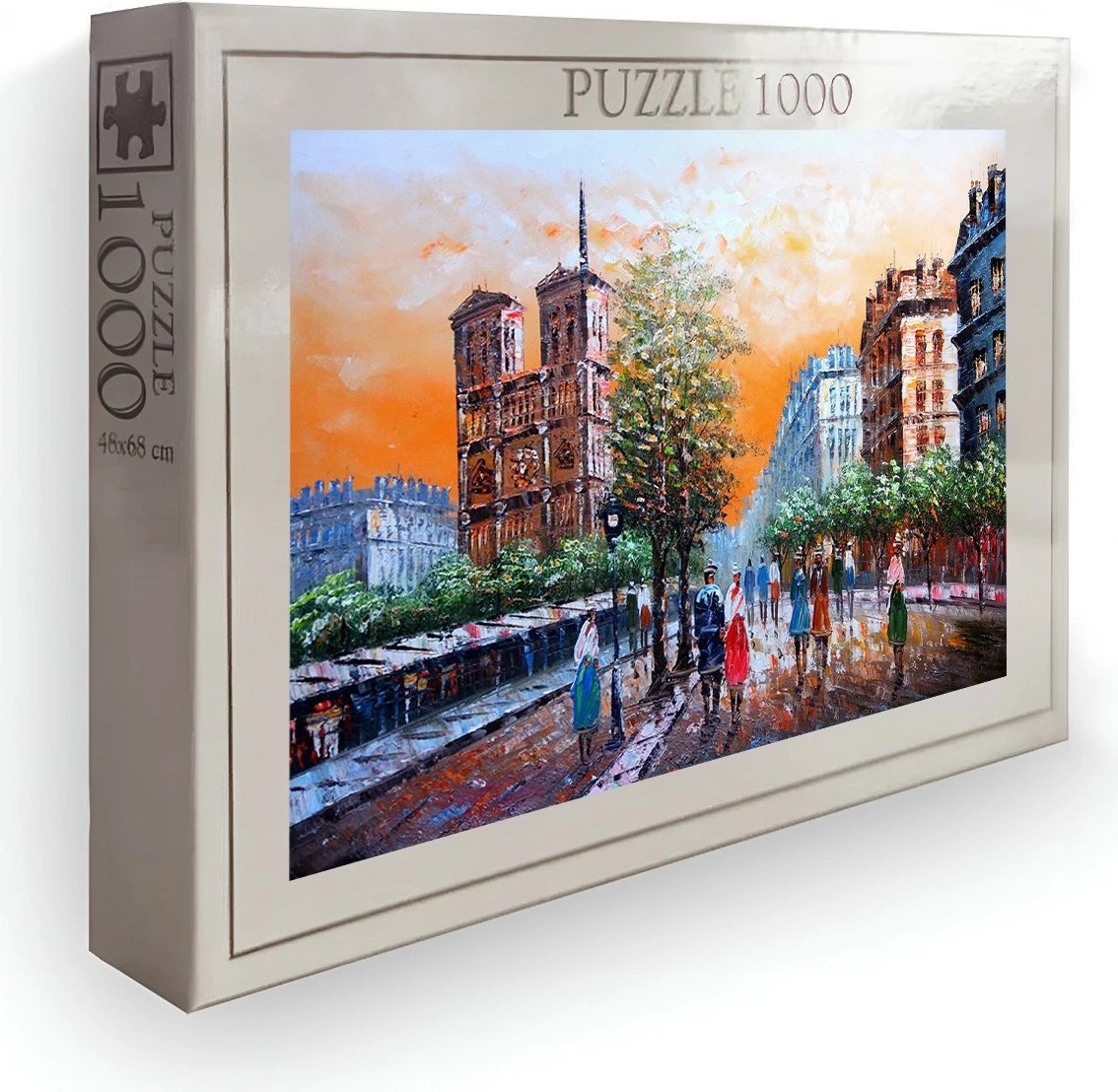 Puzzle 1000 copë, Evila Originals, shumëngjyrësh, PZL_0160_1000