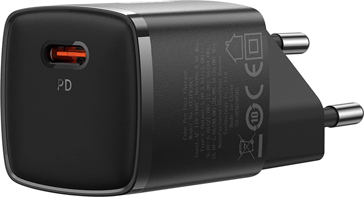 Karikues muri Baseus Cube Pro 30W, USB-C, i zi