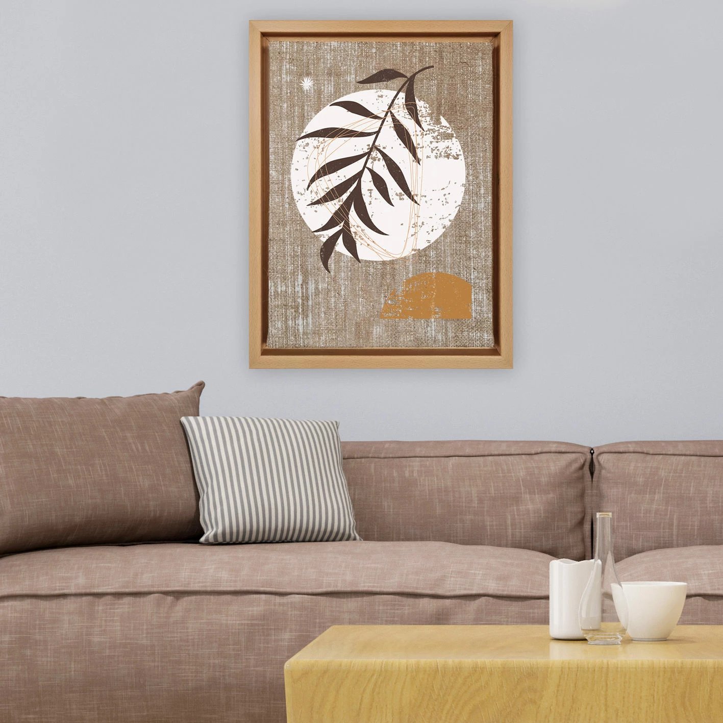 Pikturë dekorative në kanavacë, shumëngjyrëshe, Wallity, LNJ118885879372 - 66x96cm