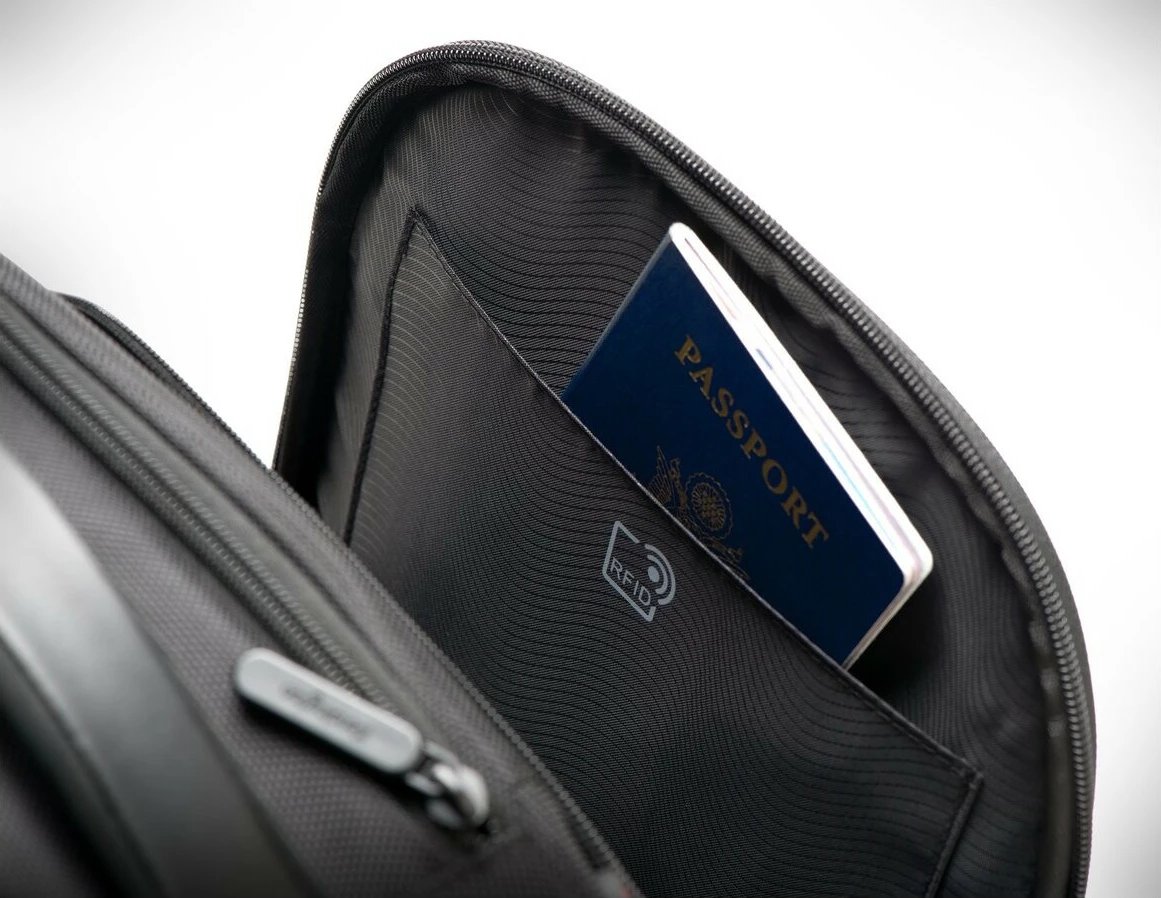 Shpinë Kensington Contour 2.0 Executive për laptop 14", e zezë