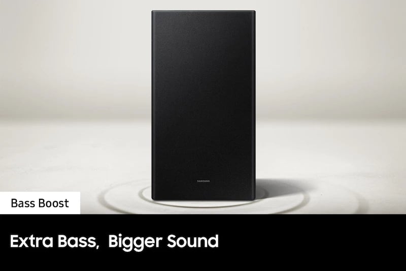 SOUNDBAR-SUBWOOFER SAMSUNG HW-B650/EN | 430W 3.1CH BLUETOOTH WIRELESS DOLBY AUDIO