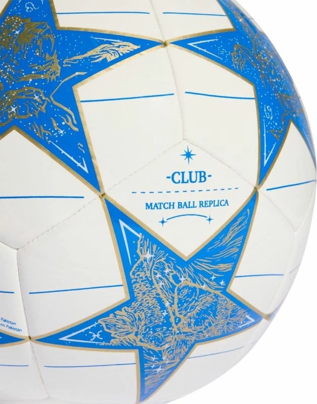 Top futbolli adidas, bardh e kaltër