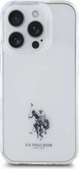 Mbështjellës U.S. Polo Assn. USHCP15XUSMT për iPhone 15 Pro Max 6.7", Transparent Mbështjellës U.S. Polo Assn. USHCP15XUSMT për iPhone 15 Pro Max 6.7", Transparent
