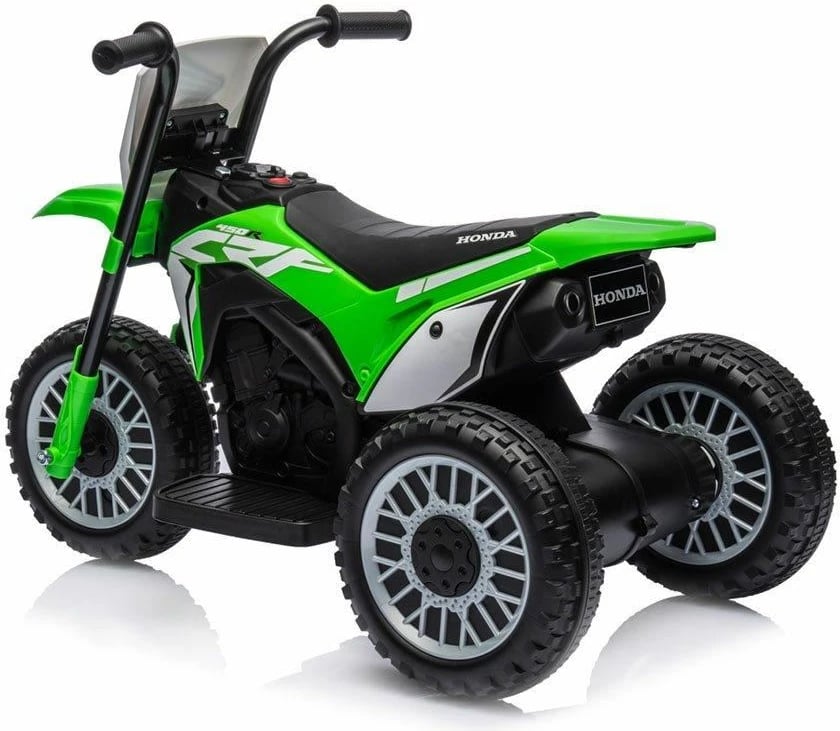Motoçikletë elektrike lodër, Baby Mix Honda CRF 450R, tri rrota, e gjelbër