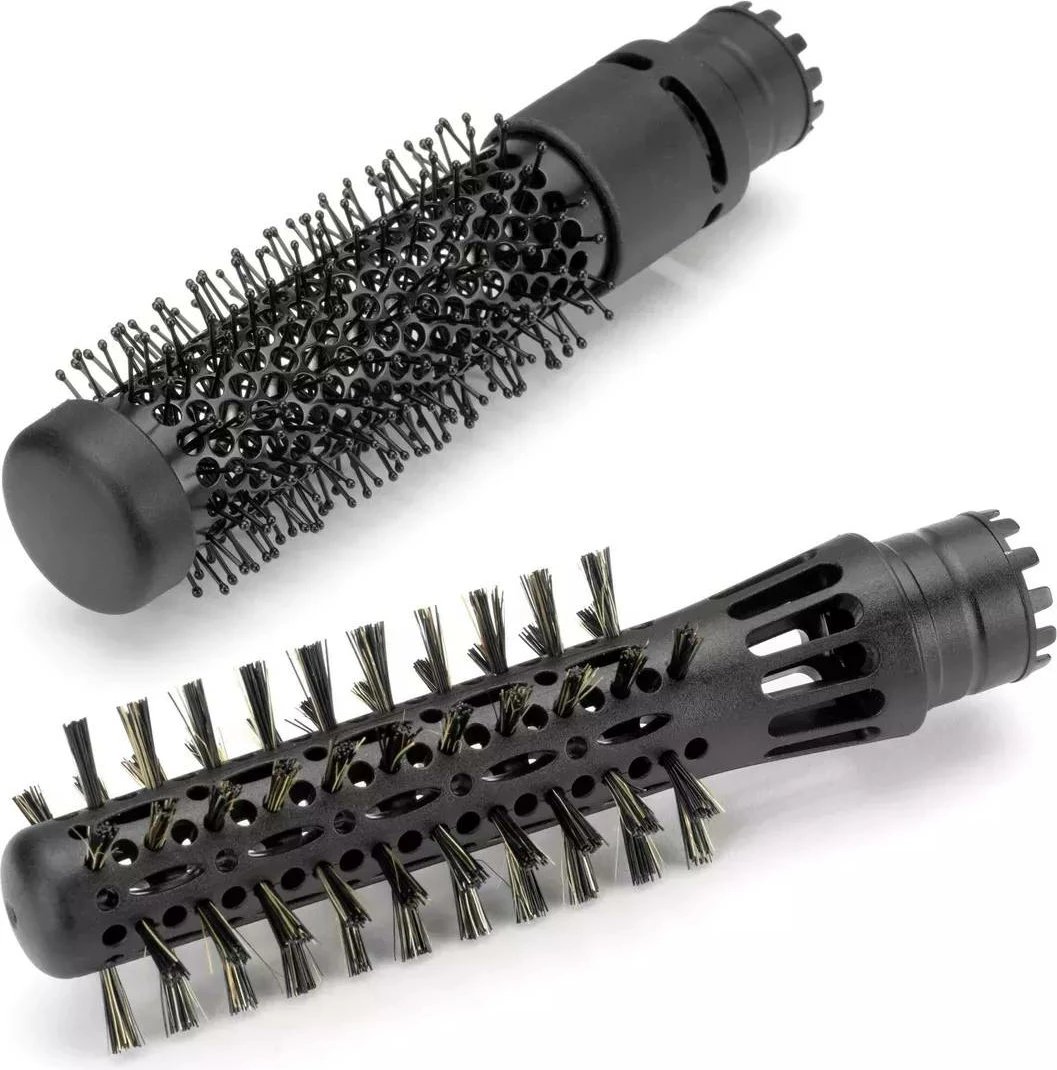 Furçë ajri e ngrohtë 2‑në‑1, BaByliss AS86E, 800 W, 2 koka 38 mm/20 mm, veshje qeramike, kabllo rrotulluese 2 m, e zezë