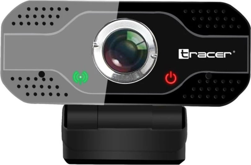 Webcam Tracer WEB007, Full HD 1080p, mikrofon i integrum, e zezë