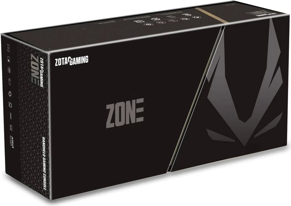 Konzolë portabile për lojëra ZOTAC Zone, 512 GB, 7 inç, e zezë