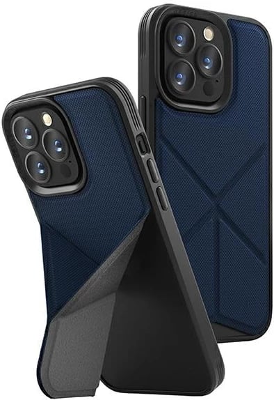 Mbështjellës UNIQ Transforma Magclick për iPhone 14 Pro Max, silikon, kaltër