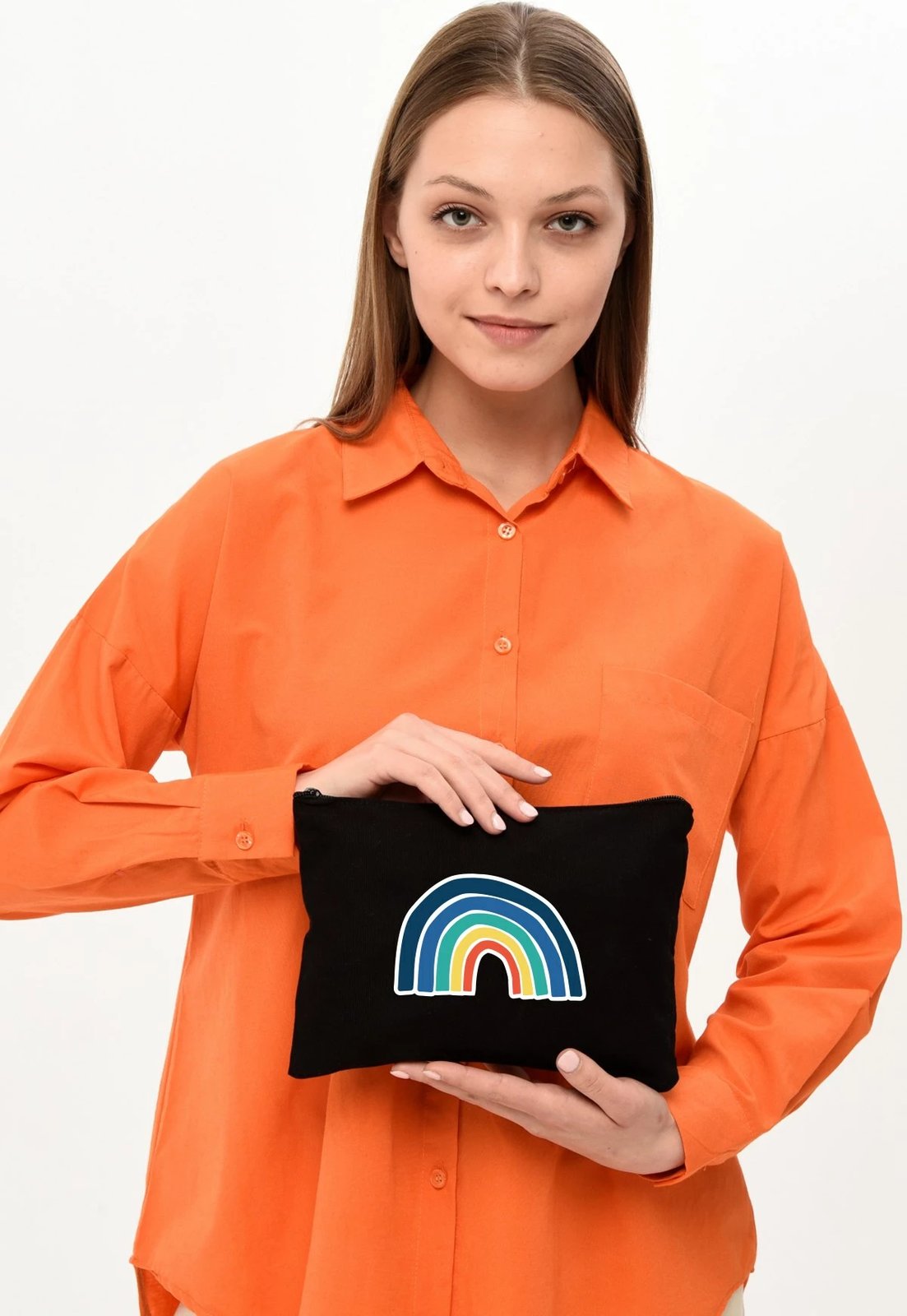 Çantë make-up Zoozie Bags, e zezë, 25x18cm