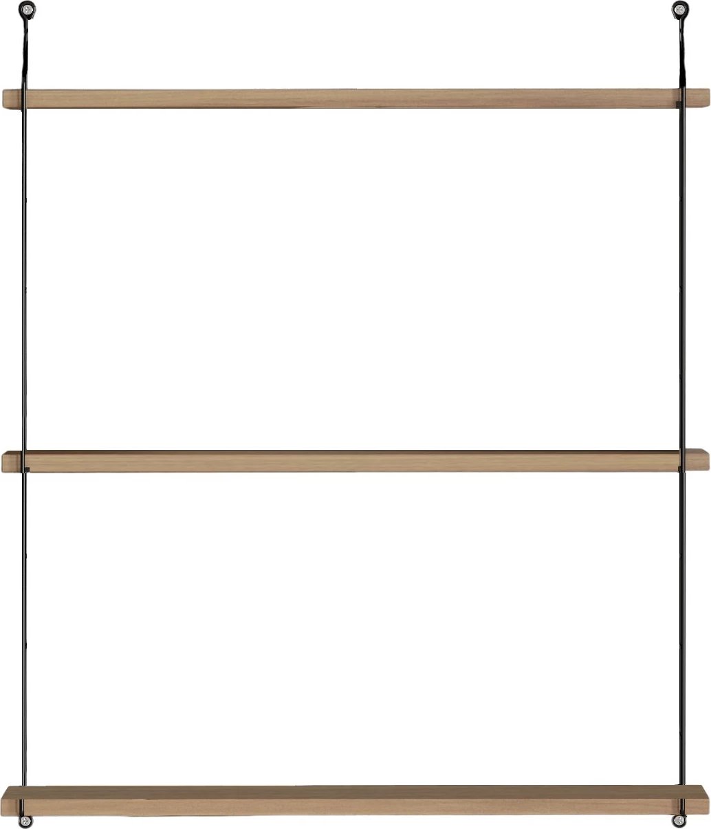 Raft muri Hanah Home Armoni 3'lu, ngjyrë arre