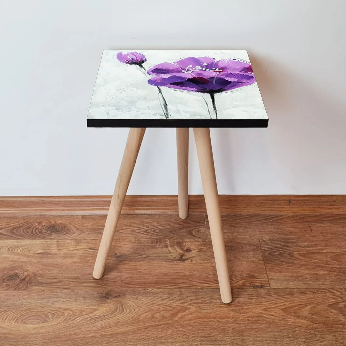 Tavolinë anësore Skye Decor, SHP312, ngjyrë rozë