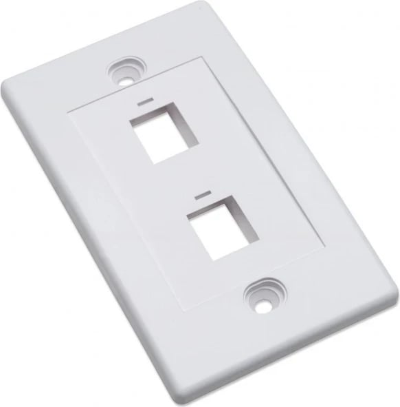 Panel Intellinet 163293, për 2x priza, i bardhë