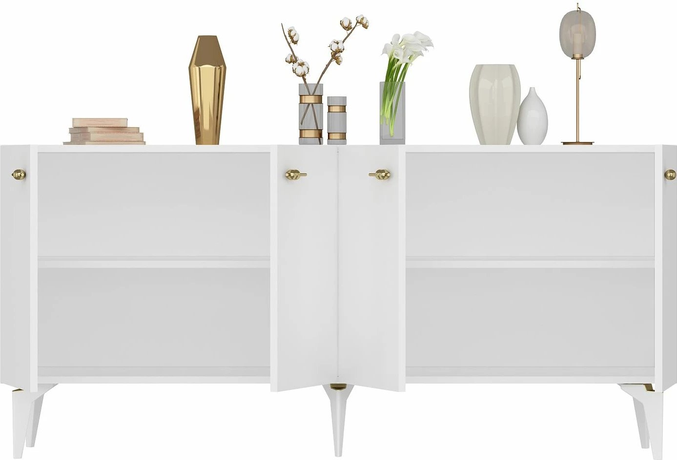 Konsolë Skye Decor, Rüya, e bardhë