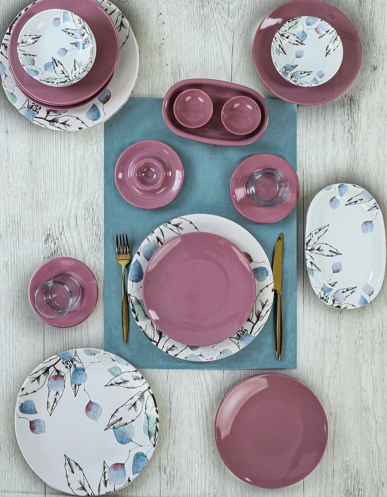 Set mëngjesi 50 pjesësh, Hermia Concept, TV087050F3X2AJ47100MAP0300 Set mëngjesi 50 pjesësh, Hermia Concept, TV087050F3X2AJ47100MAP0300