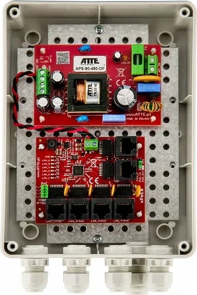 Switch 5-portësh PoE ATTE IP-5-11-M2