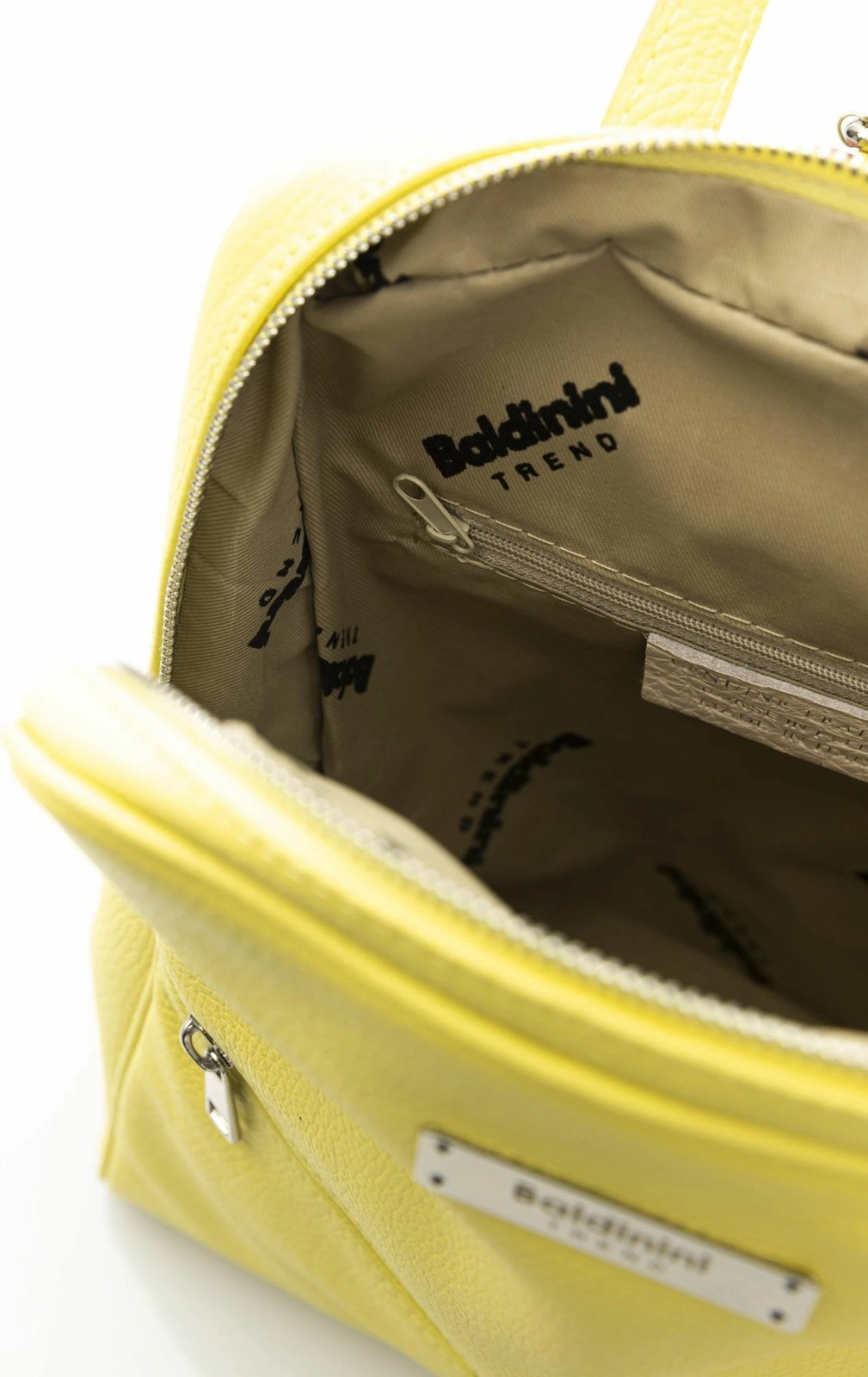 Çantë shpine për femra Baldinini Trend, e verdhë 
